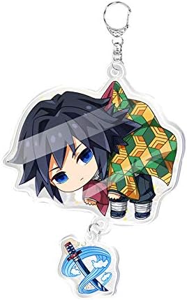 Demon Slayer: Kimetsu No Yaiba Keychains Pendant Hanging Ornament Set (5 PCS-A)