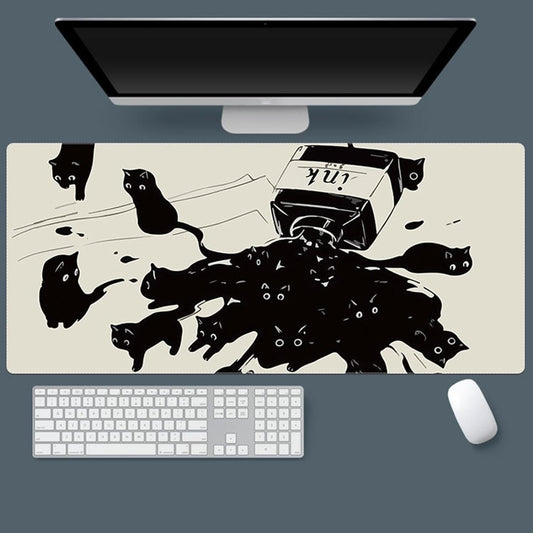 Gaming Mouse Pad Mouse Pad 31.5X15.7Inch Kawaii