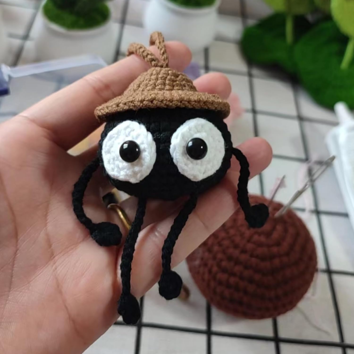 Cute Soot Sprite Accessories Hanging Ornament