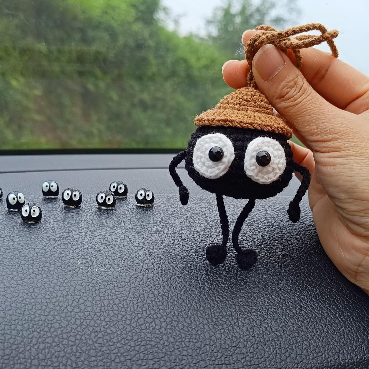 Cute Soot Sprite Accessories Hanging Ornament