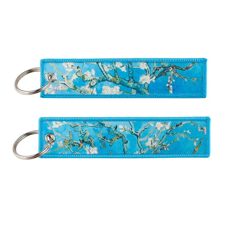 Kanagawa The Great Wave Key Tag