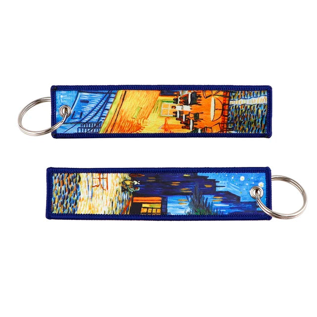 Kanagawa The Great Wave Key Tag