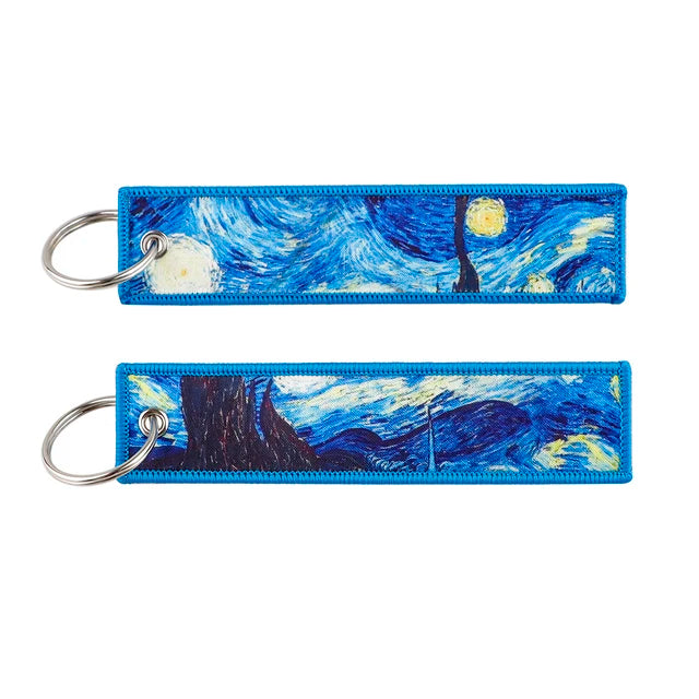 Kanagawa The Great Wave Key Tag