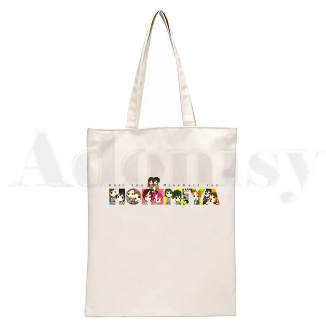 Horimiya Anime Handbags Shoulder Bags Casual Shopping  Tote