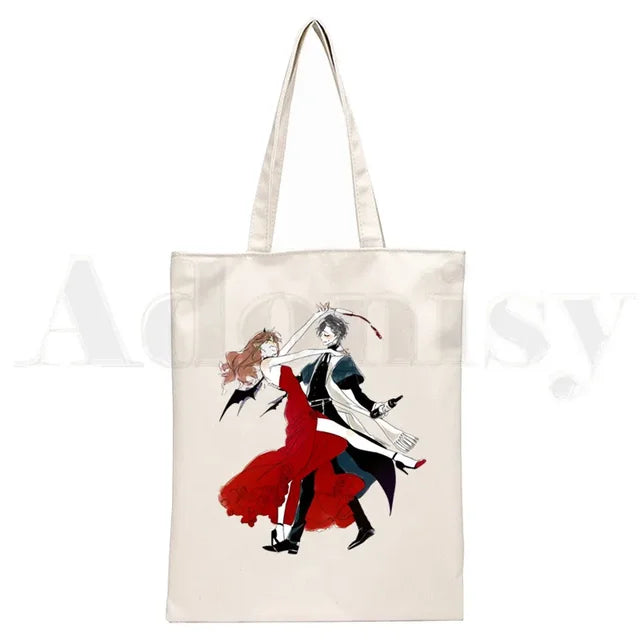 Horimiya Anime Handbags Shoulder Bags Casual Shopping  Tote